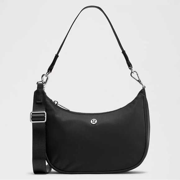 lululemon athletica Handbags - NEW lululemon Black City Essentials Small Shoulder Bag 3L